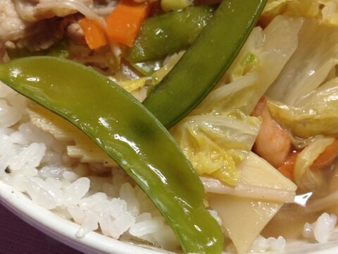 《中華丼》筍入り